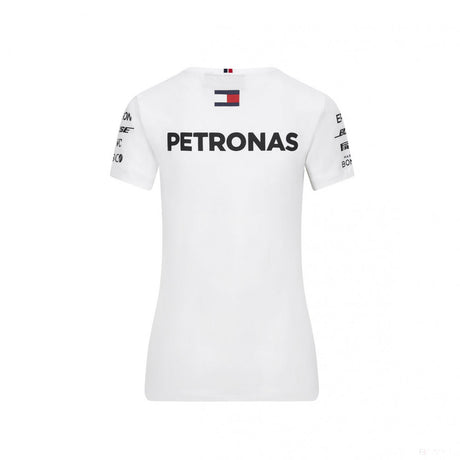 2020, Weiß, Mercedes Damen Team T-Shirt - FansBRANDS®