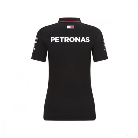 2020, Schwarz, Mercedes Damen Team Polo Hemd - FansBRANDS®