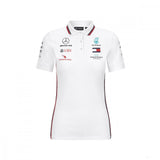2020, Schwarz, Mercedes Damen Team Polo Hemd