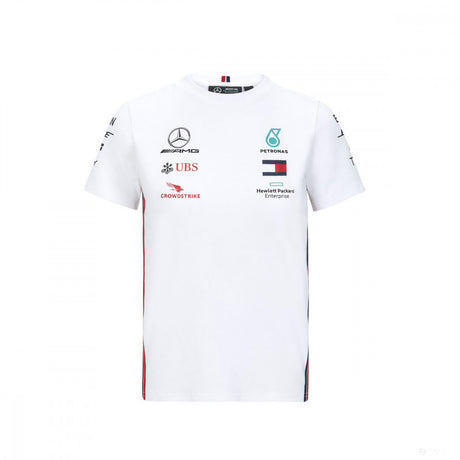 2020, Weiß, Mercedes Kinder Team T-Shirt - FansBRANDS®