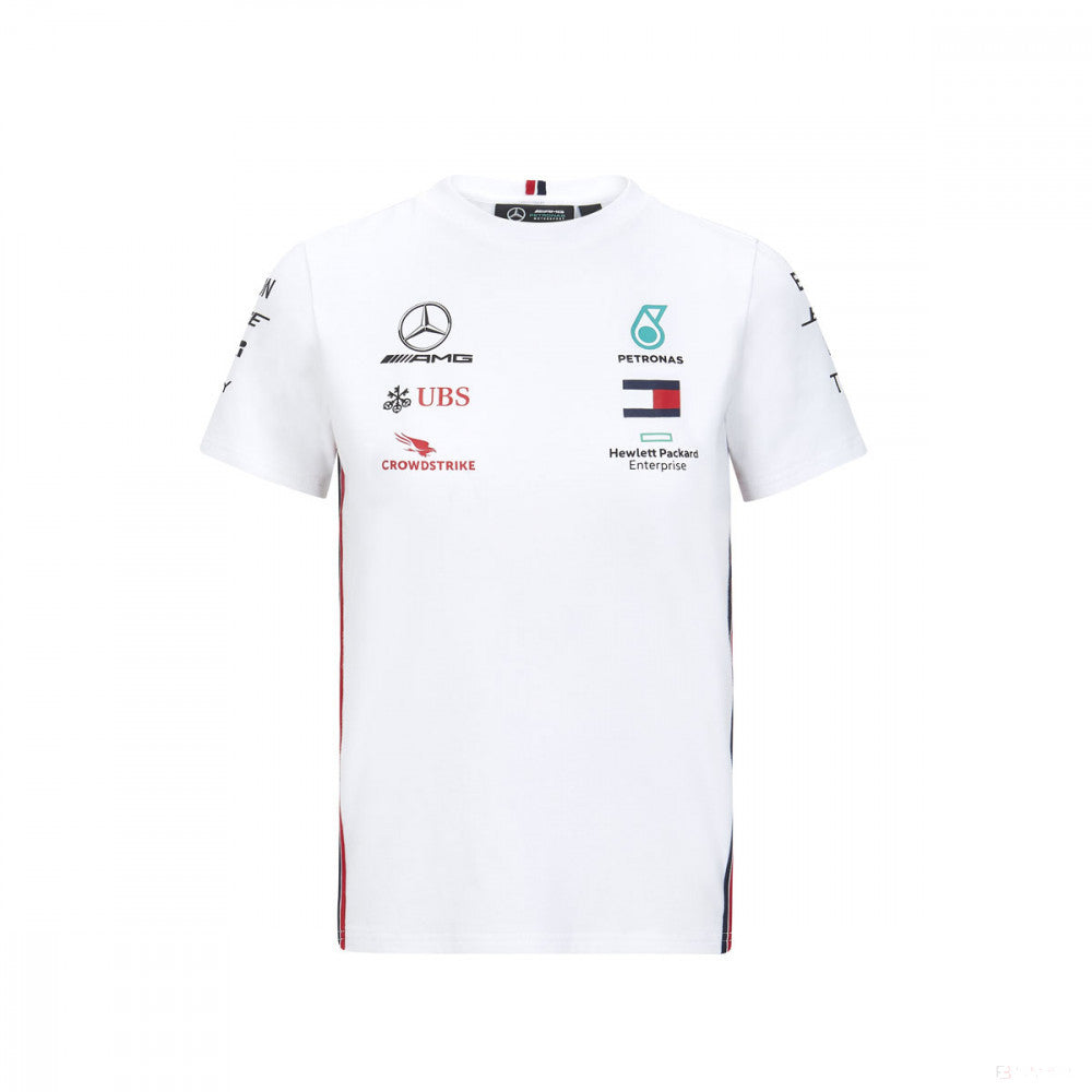 2020, Weiß, Mercedes Kinder Team T-Shirt