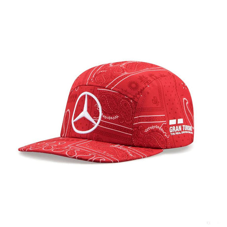 2020, Rot, Erwachsene, Mercedes Lewis Hamilton Baseballmütze - British GP - FansBRANDS®