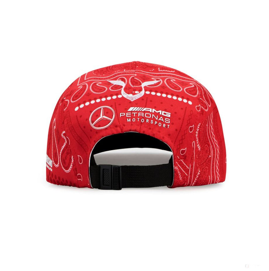 2020, Rot, Erwachsene, Mercedes Lewis Hamilton Baseballmütze - British GP - FansBRANDS®