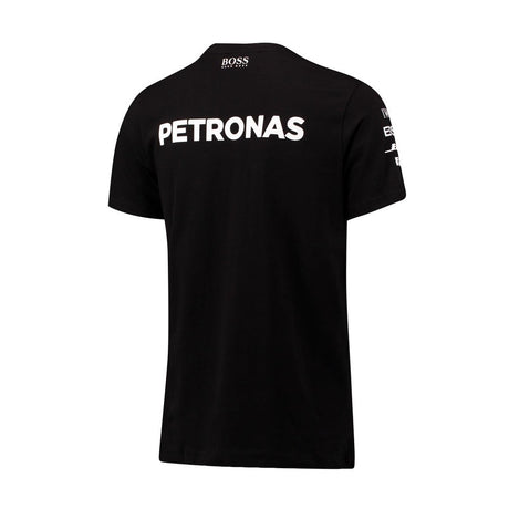 2017, Schwarz, Mercedes Round Neck Kinder Team T-shirt - FansBRANDS®