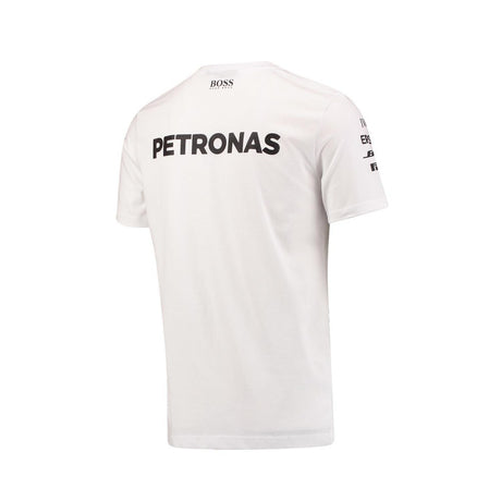 2017, Weiß, Mercedes Round Neck Kinder Team T-shirt - FansBRANDS®
