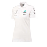 2017, Weiß, Mercedes Damen Team Polo Hemd