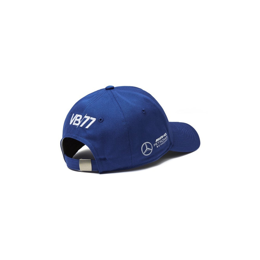2018, Blau, Erwachsene, Mercedes Bottas Baseballmütze - FansBRANDS®