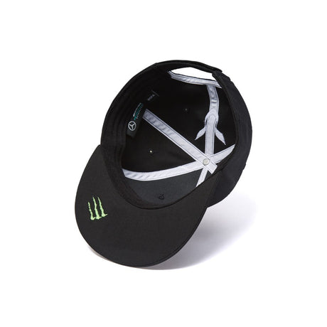 2018, Schwarz, Erwachsene, Mercedes Hamilton Flatbrim Kappe - FansBRANDS®