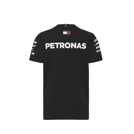 2018, Schwarz, Mercedes Round Neck Kinder Team T-shirt - FansBRANDS®