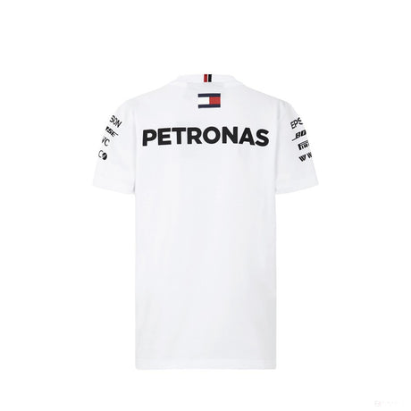 2018, Weiß, Mercedes Round Neck Kinder Team T-shirt - FansBRANDS®