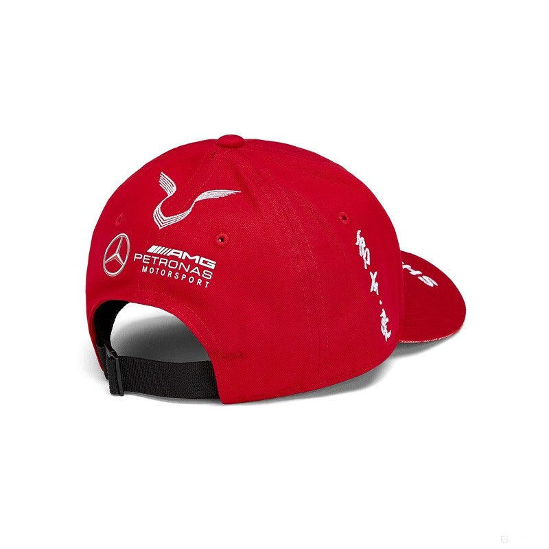 2019, Rot, Kinder, Mercedes Lewis Hamilton Baseballmütze - Chinese GP - FansBRANDS®