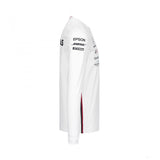 2019, Weiß, Mercedes Long Sleeve Team T-Shirt