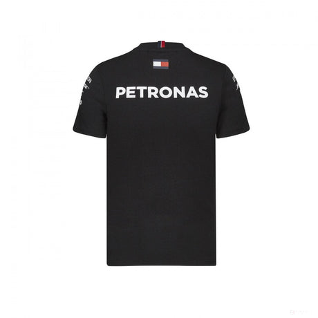 2019, Schwarz, Mercedes Round Neck Kinder Team T-Shirt - FansBRANDS®
