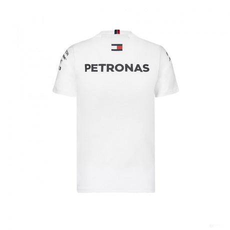 2019, Weiß, Mercedes Round Neck Kinder Team T-Shirt - FansBRANDS®