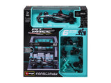 Mercedes-Modellbausatz, Paddock-Pass, bburago, 1:43, George Russell, #63, W15 E
