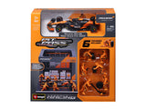 McLaren Modellbausatz, Pit-Pass, bburago, 1:43, Lando Norris, #4, MCL38