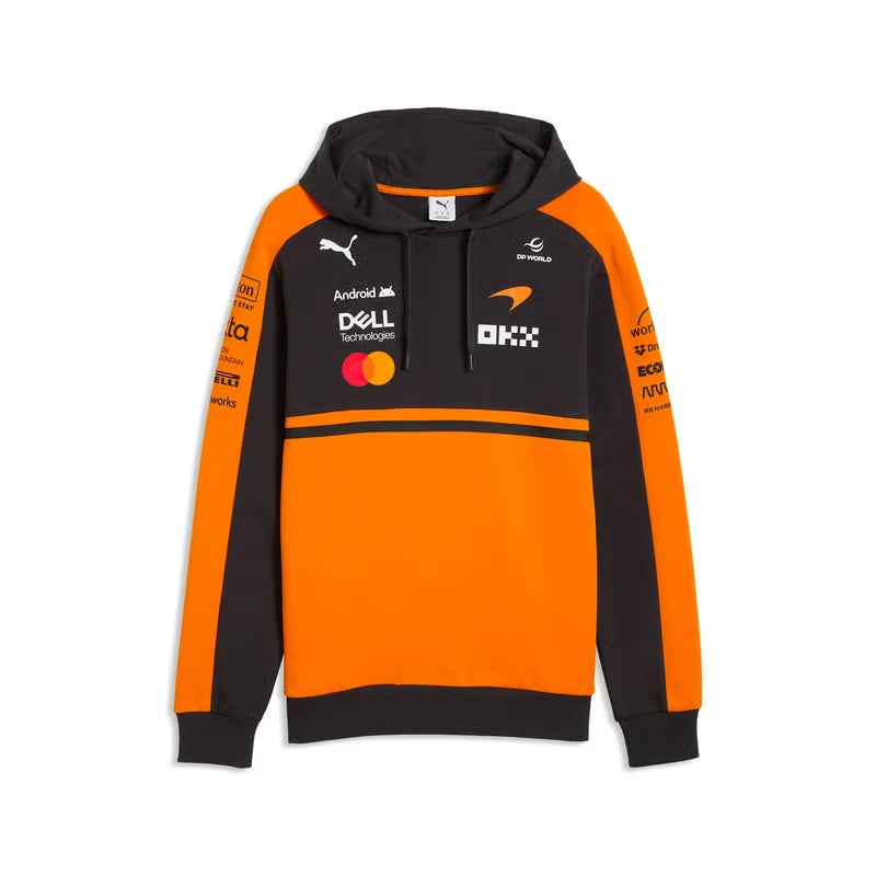 McLaren Kapuzenpullover, Team, Papaya, 2026