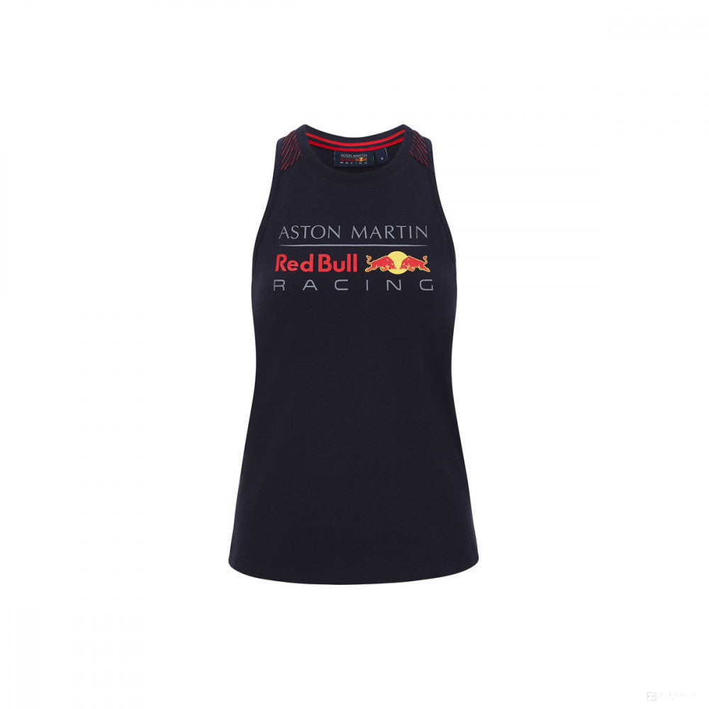 Red Bull Damen Top, Logo, Blau, 2020