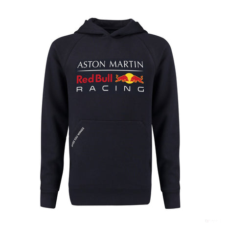 2018, Blau, Red Bull Kinder Hooded Logo Pullover - FansBRANDS®