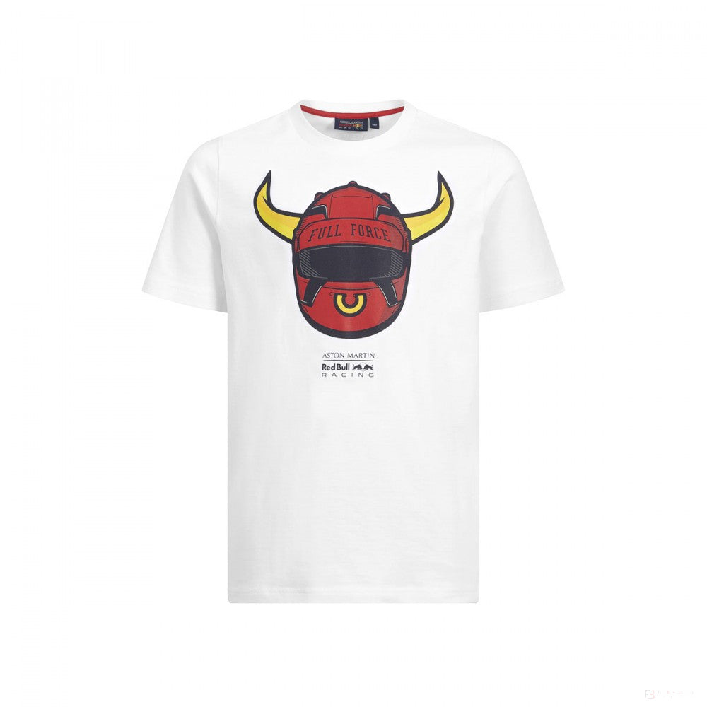 2019, Weiß, Red Bull Sturzhelm Kinder T-Shirt