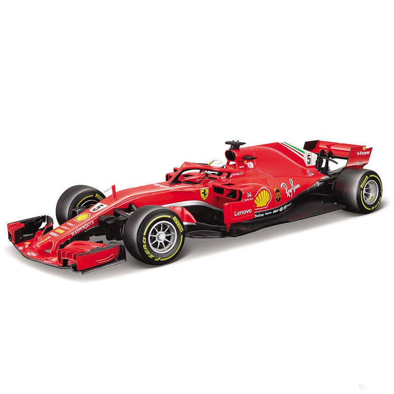 2018, Rot, 1:18, Ferrari SF71H Vettel Modellauto - FansBRANDS®