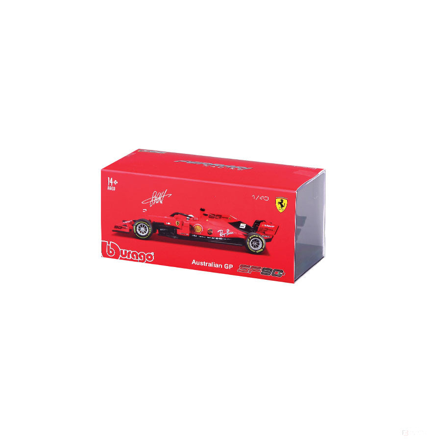 2021, Rot, 1:43, Ferrari Sebastian Vettel SF90 SIGNATURE #5 Modellauto - FansBRANDS®