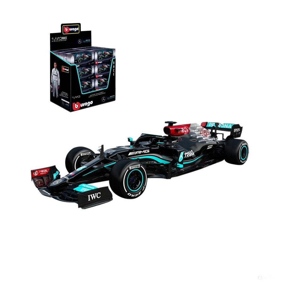 2021, 1:43, Mercedes W12 Lewis Hamilton Modellauto