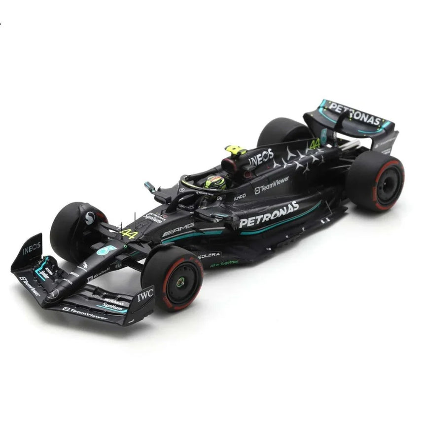 Modelo de coche Mercedes, F1 W14 E, bburago, 1:43, Lewis Hamilton #44, 2023