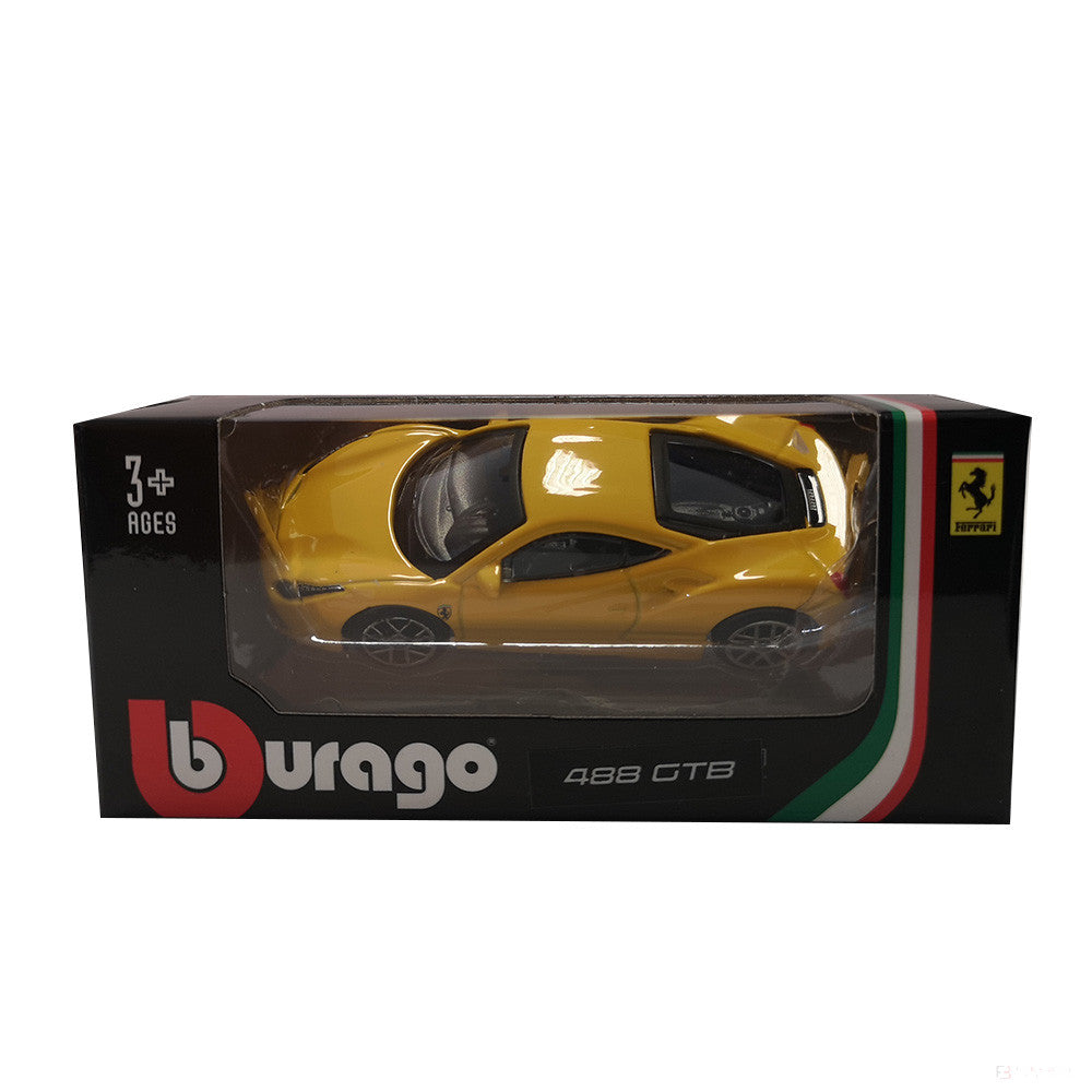 2020, Gelb, 1:64, Ferrari 488 GTB Modellauto