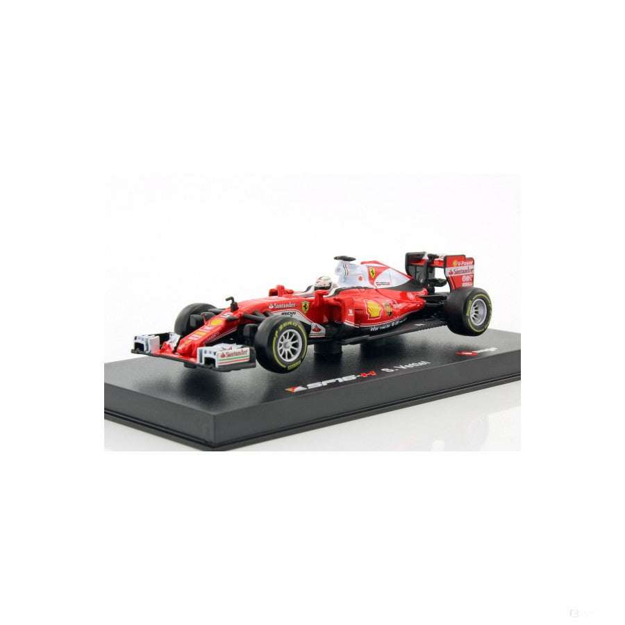 2018, Rot, 1:43 Ferrari SF16-H Sebastian Vettel Modellauto - FansBRANDS®