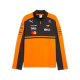 McLaren Pullover, Team, mit halbem Reißverschluss, Papaya