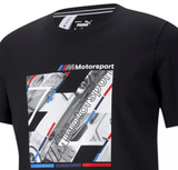 2021, Schwarz, Puma BMW MMS Graphic T-Shirt