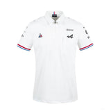 2021, Weiß, Alpine Polo Hemd - Team