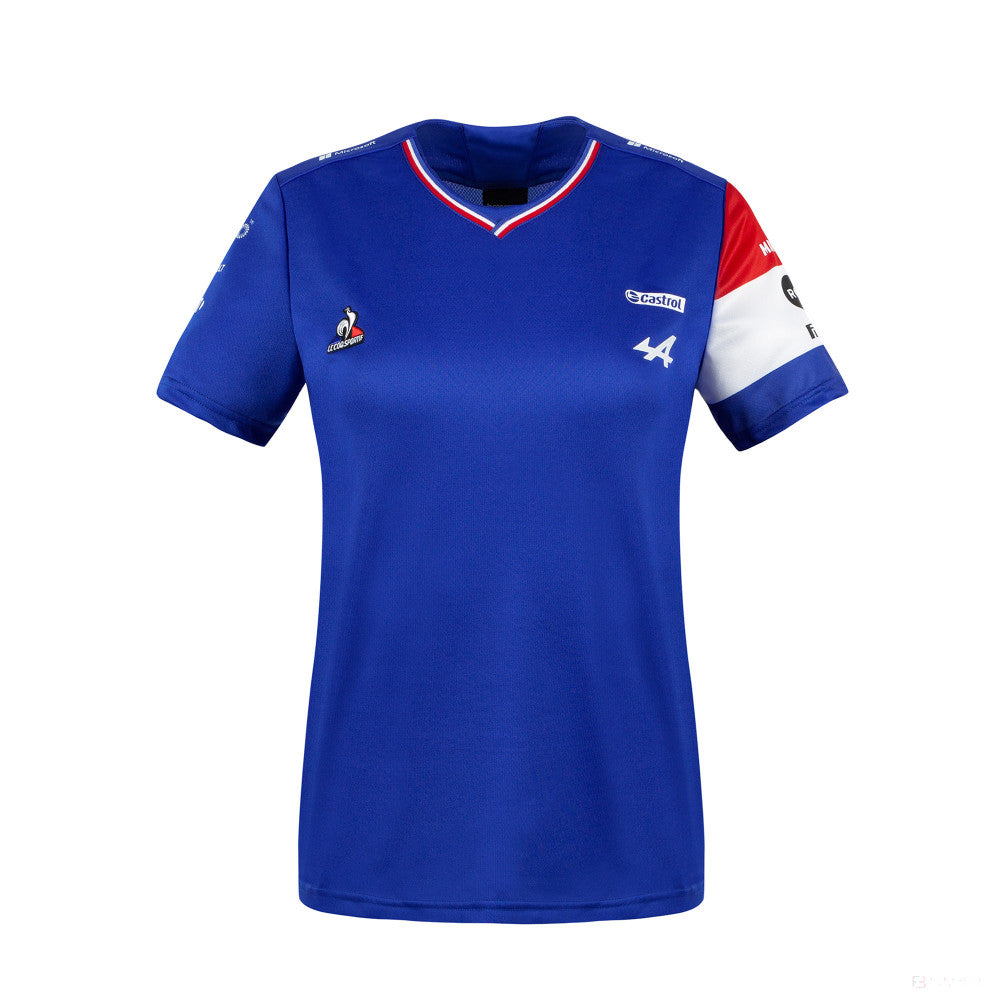 2021, Blau, Alpine Esteban Ocon 31 Damen T-Shirt - Team