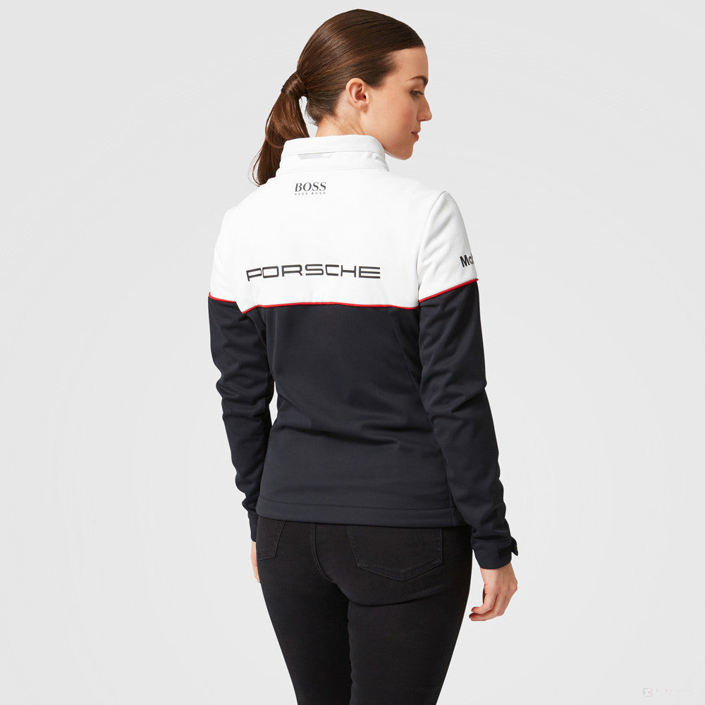 2022, Schwarz, Team, Porsche Softshell Damen - FansBRANDS®