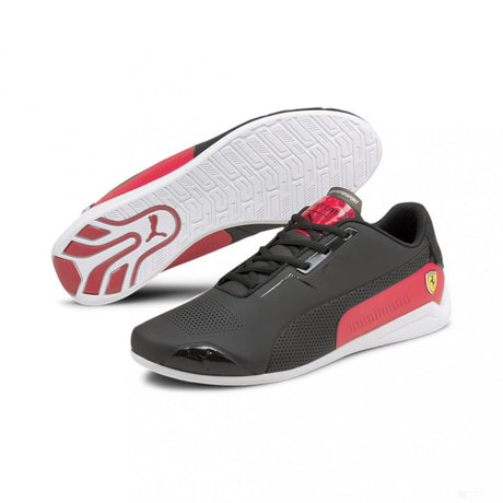 2021, Schwarz, Puma Ferrari Drift Cat 8 Kinder Schuhe - FansBRANDS®