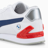 2022, Weiß, Puma BMW MMS Track Racer Schuhe