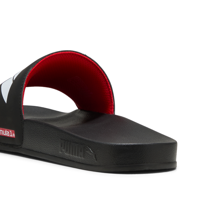 F1 Logo Pantoffel, Puma, Leadcat 2.0, schwarz