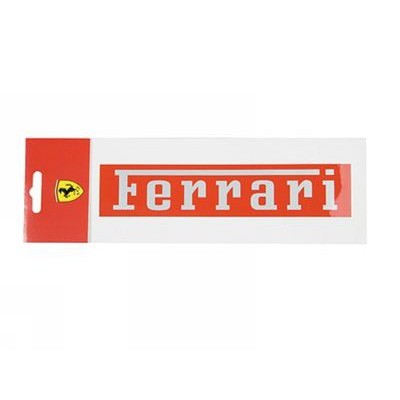 2012, Rot, 19x4 cm, Ferrari Ferrari Aufkleber - FansBRANDS®