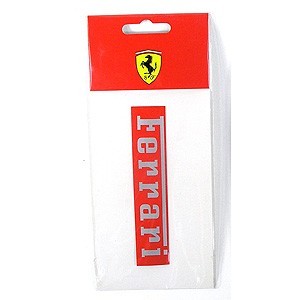 2012, Rot, 11x2 cm, Ferrari Ferrari Aufkleber - FansBRANDS®