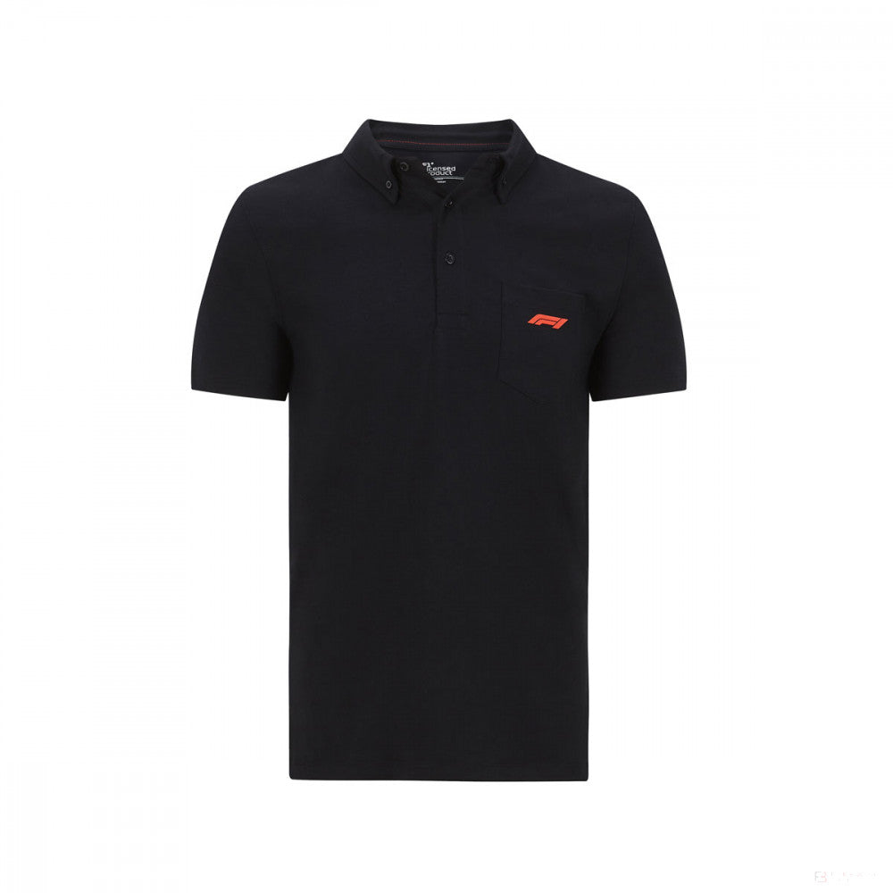 2020, Schwarz, Formula 1 Logo Polo Hemd - FansBRANDS®