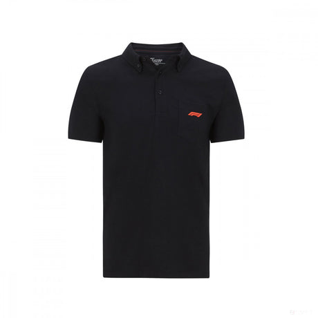 2020, Schwarz, Formula 1 Logo Polo Hemd - FansBRANDS®