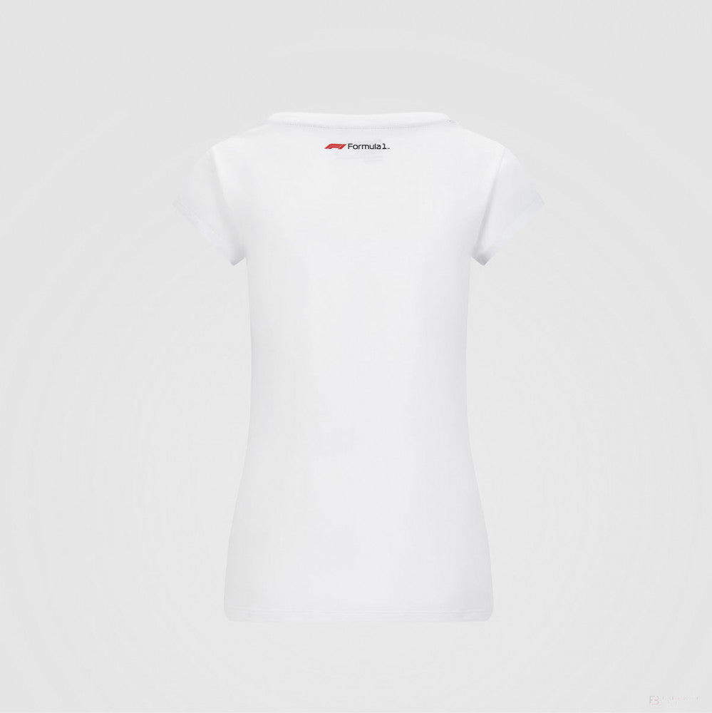 2020, Weiß, Formula 1 Logo Damen T-Shirt