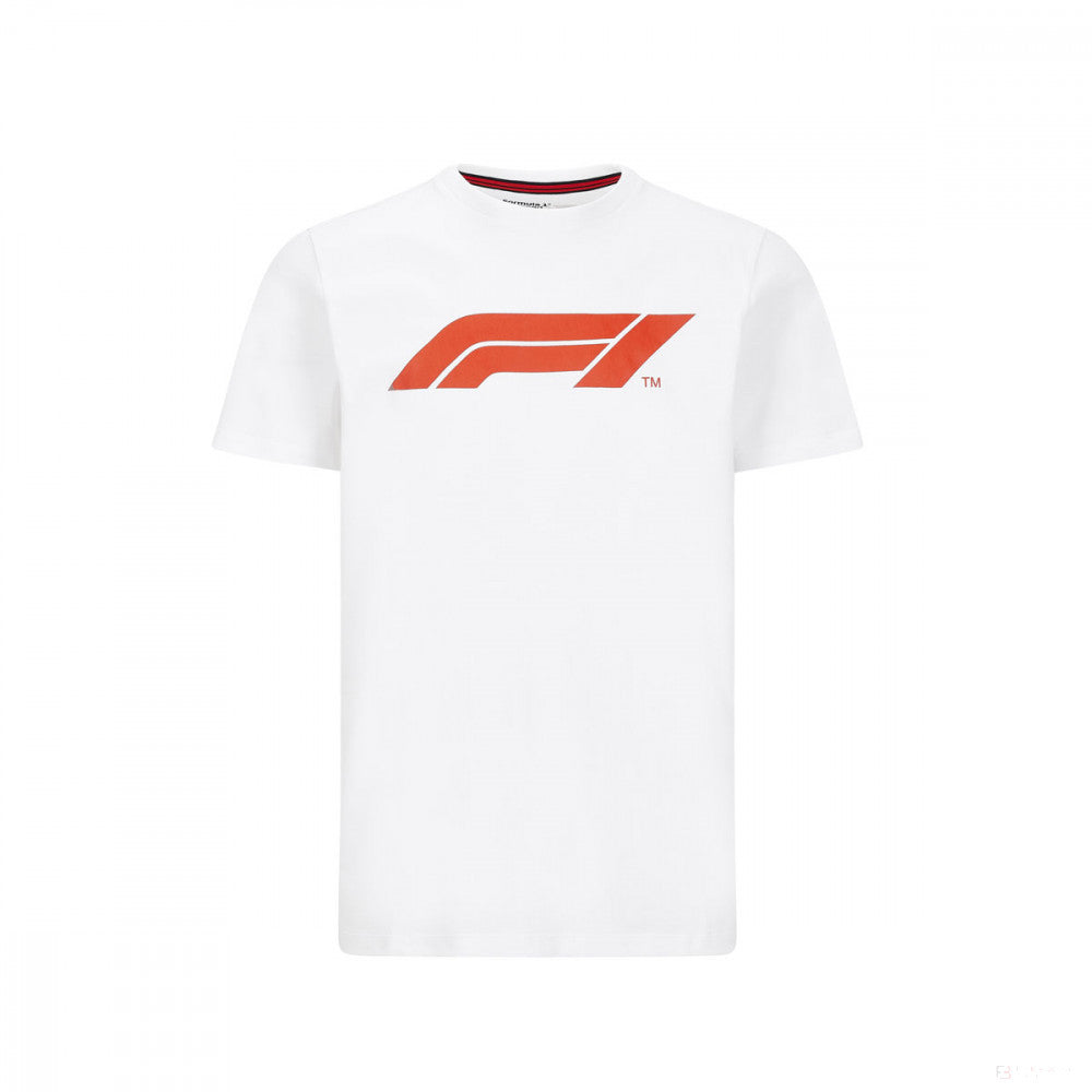 2020, Weiß, Formula 1 Logo T-Shirt