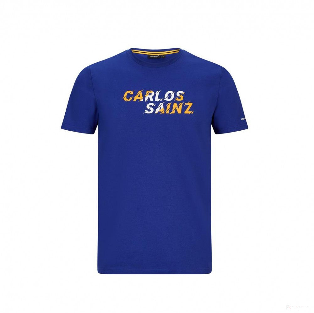 2020, Blau, McLaren Carlos Sainz T-Shirt
