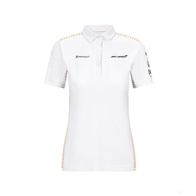 2020, Weiß, McLaren Damen Team Polo Hemd - FansBRANDS®