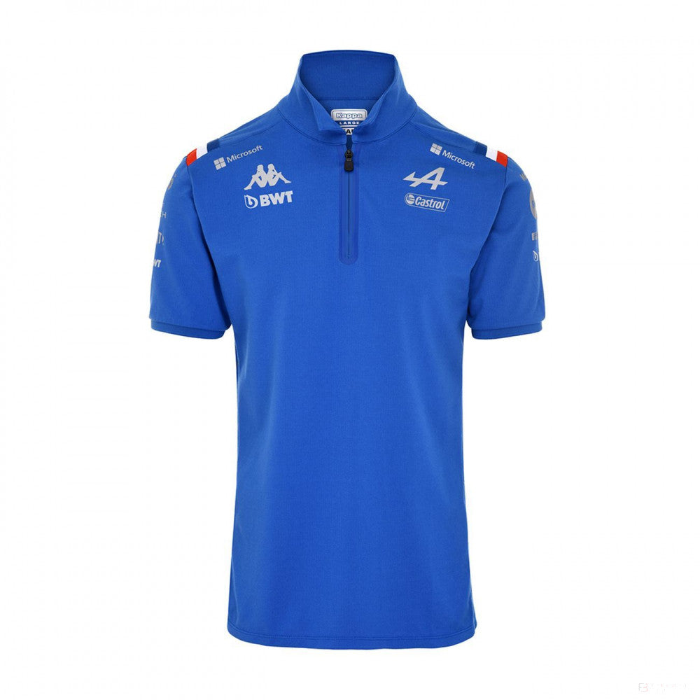 2022, Blau, Alpine Team Polo