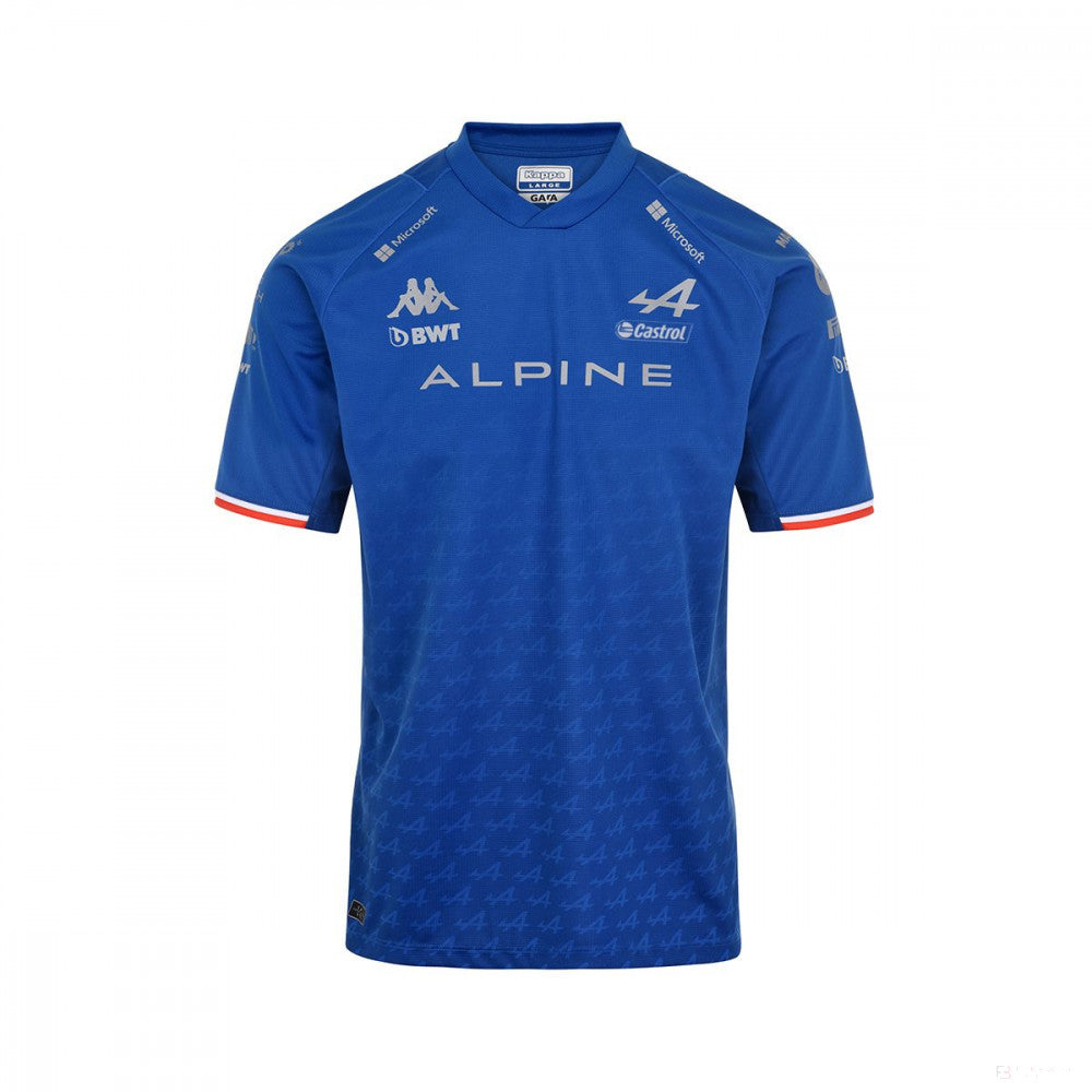 2022, Blau, Esteban Ocon 31 Team, Alpine T-shirt
