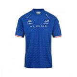 2022, Blau, Esteban Ocon 31 Team, Alpine T-shirt