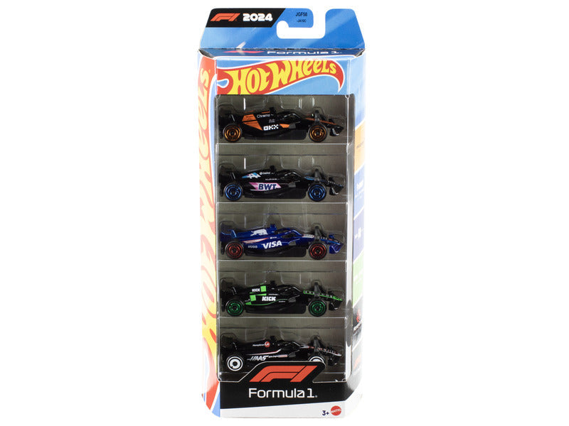 Hot Wheels F1-Set, 5-tlg. F1-Auto in der Box